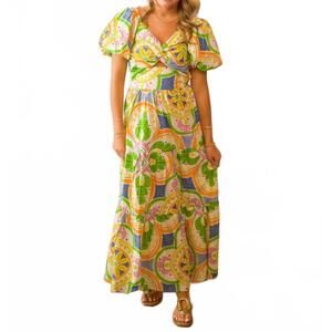 NEW SINCERELY OURS gwen maxi dress in florencia